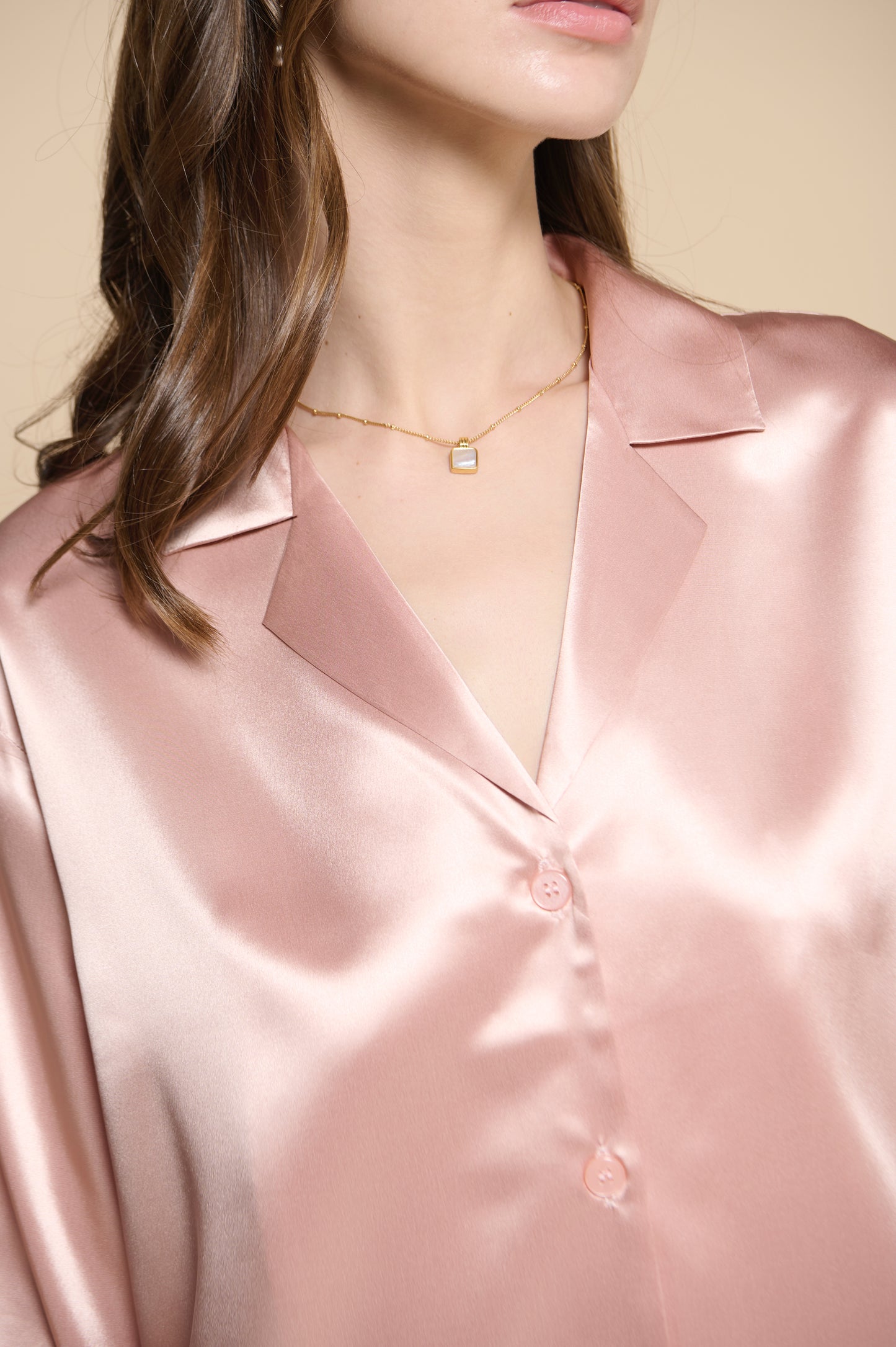 Remi Pajamas Shirt - French Pink