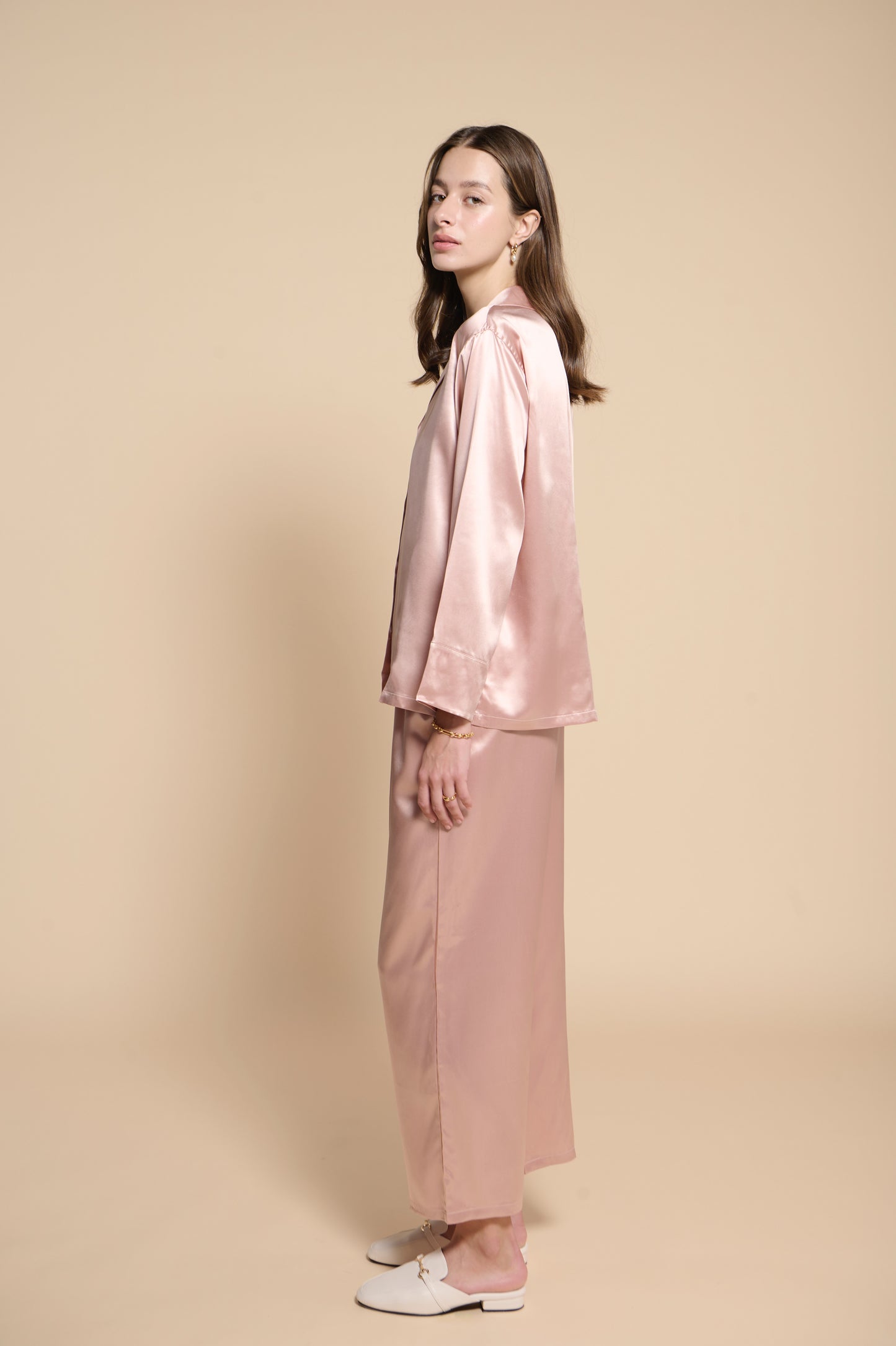 Remi Pajamas Shirt - French Pink