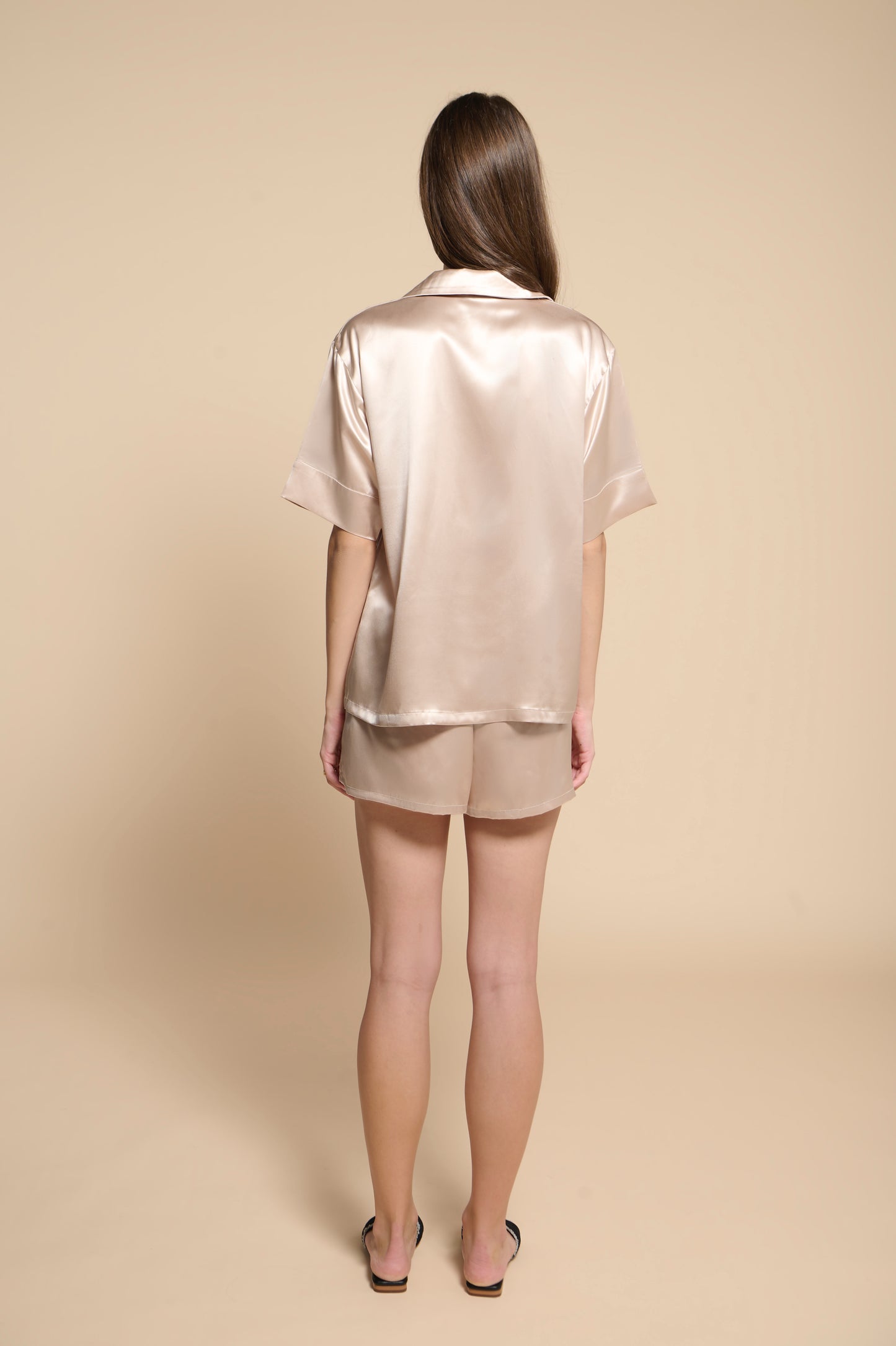Kelly Pajamas Shirt - Champagne