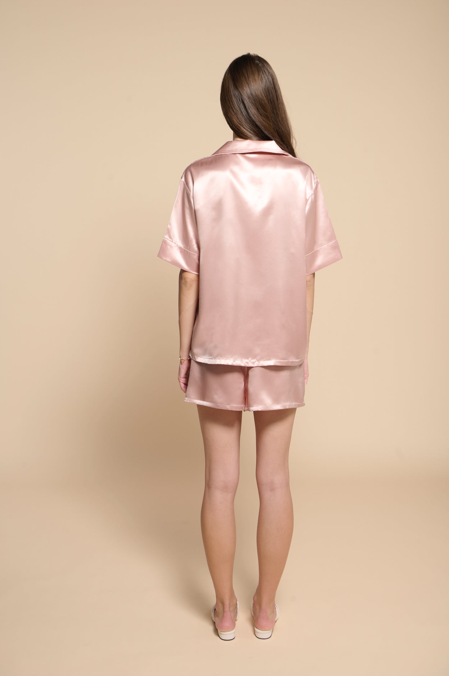 Kelly Pajamas Shirt - French Pink
