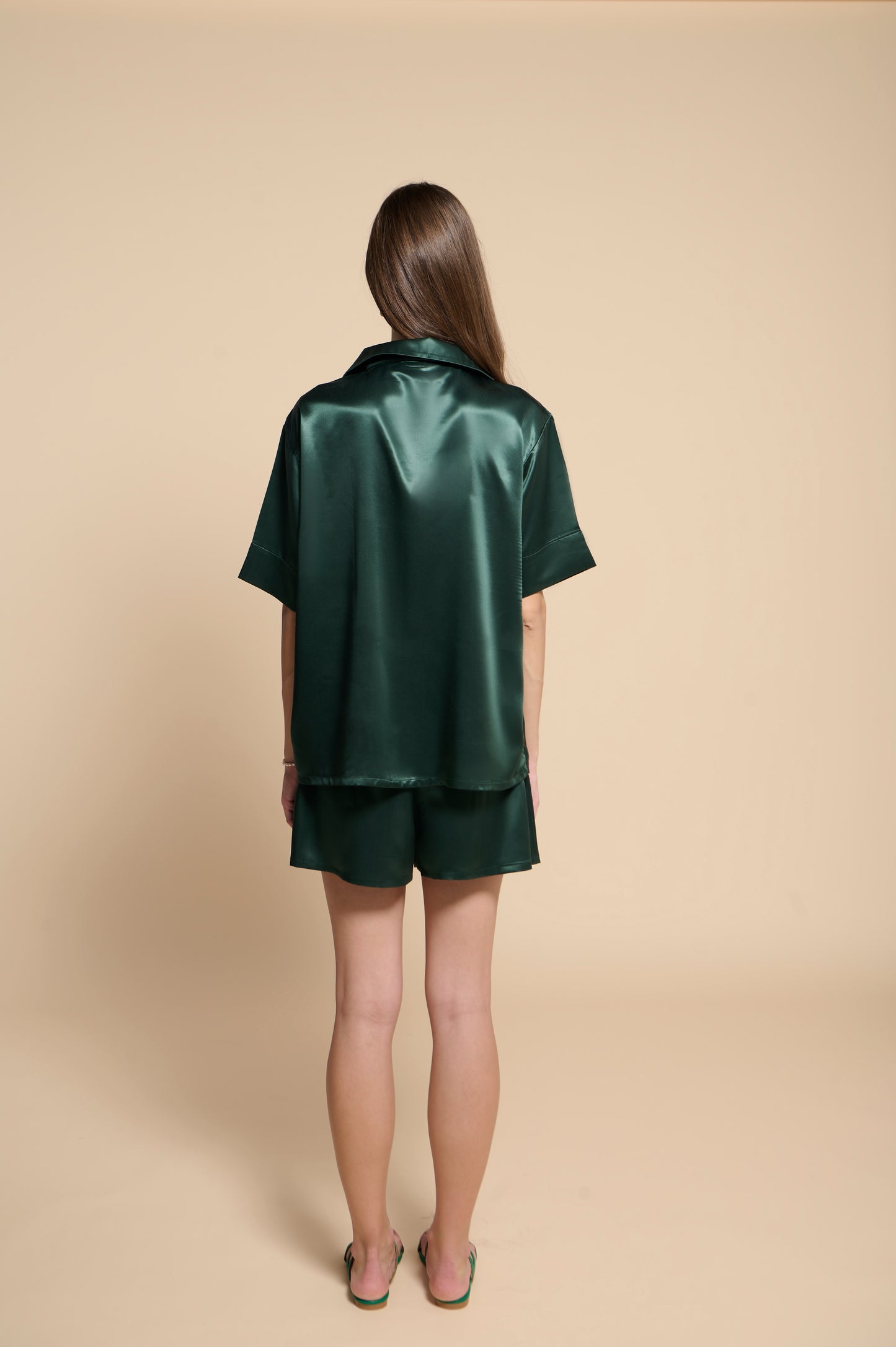 Kelly Pajamas Shirt - Pine