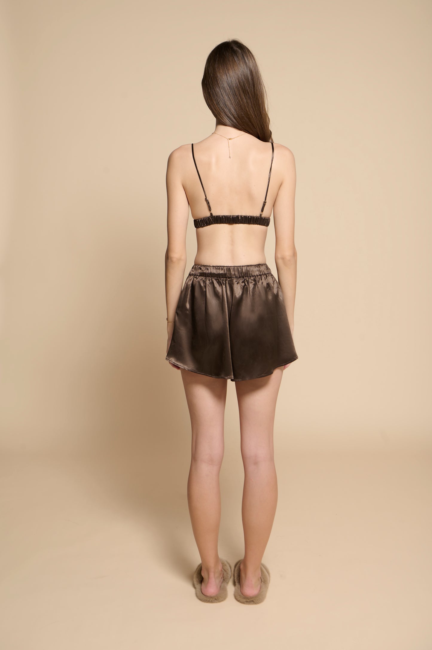 Peony Shorts - Cocoa